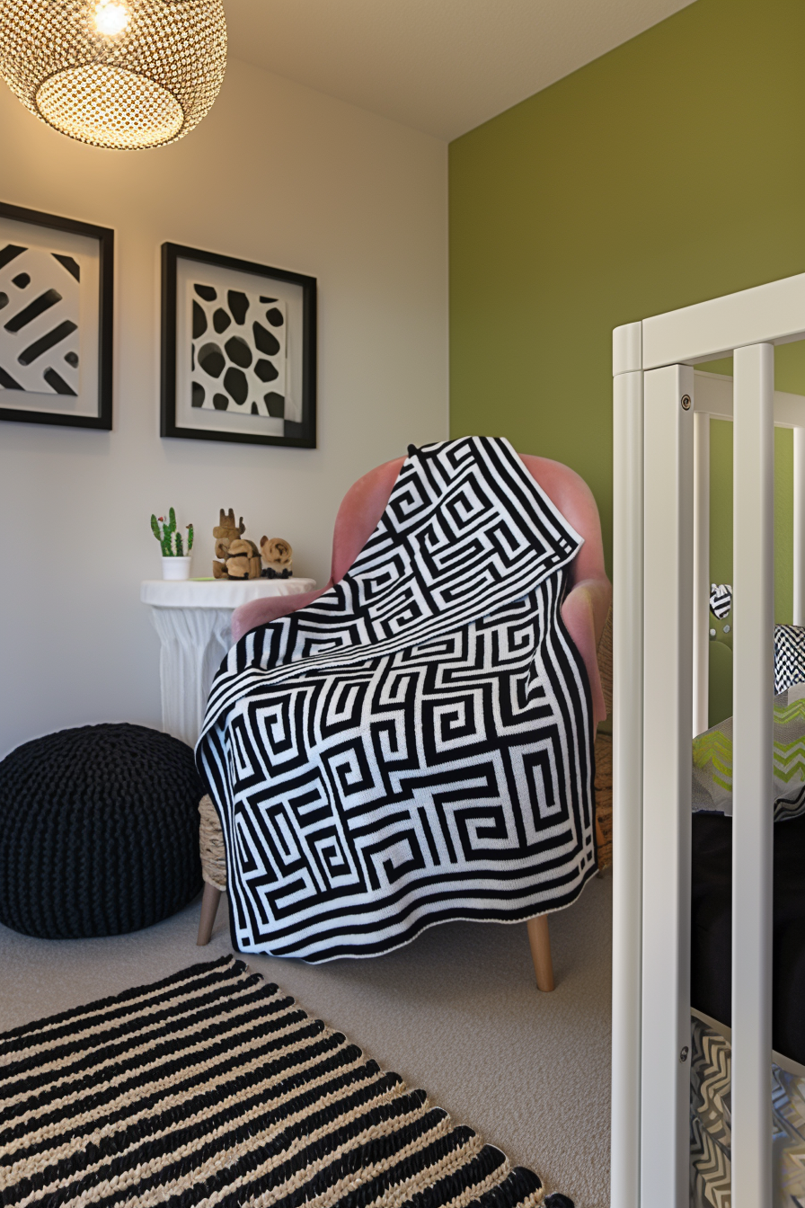 Maze Knit Blanket